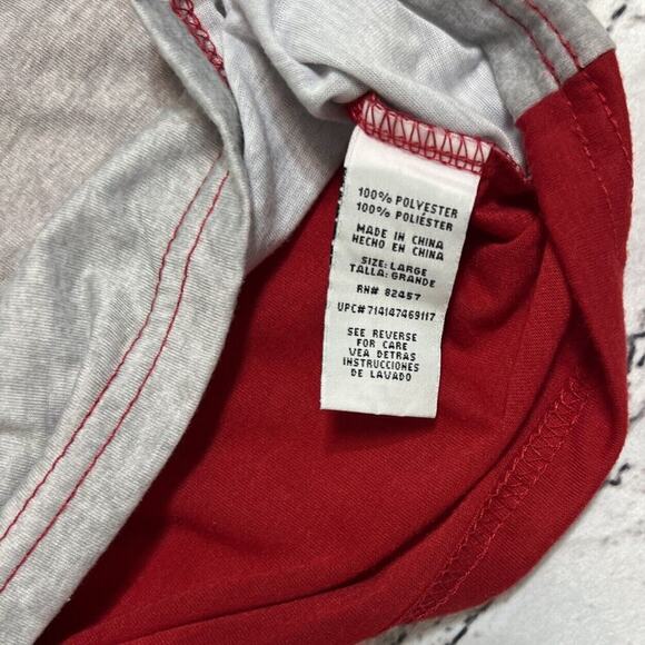 Disney Mickey Mouse Christmas Pajama Top Men’s‎ Size LG Santa Hat - Picture 3 of 6